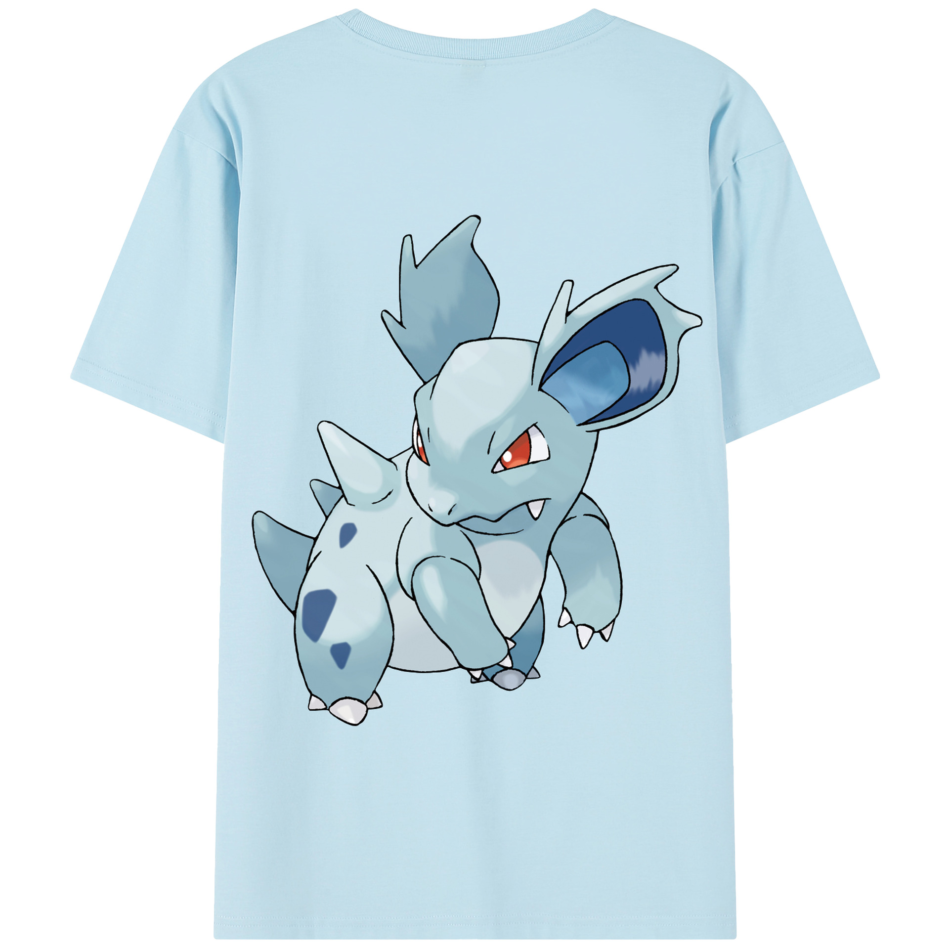 （画像用） ポケットモンスター Pokémon 綿100％半袖Tシャツ（背面プリント）